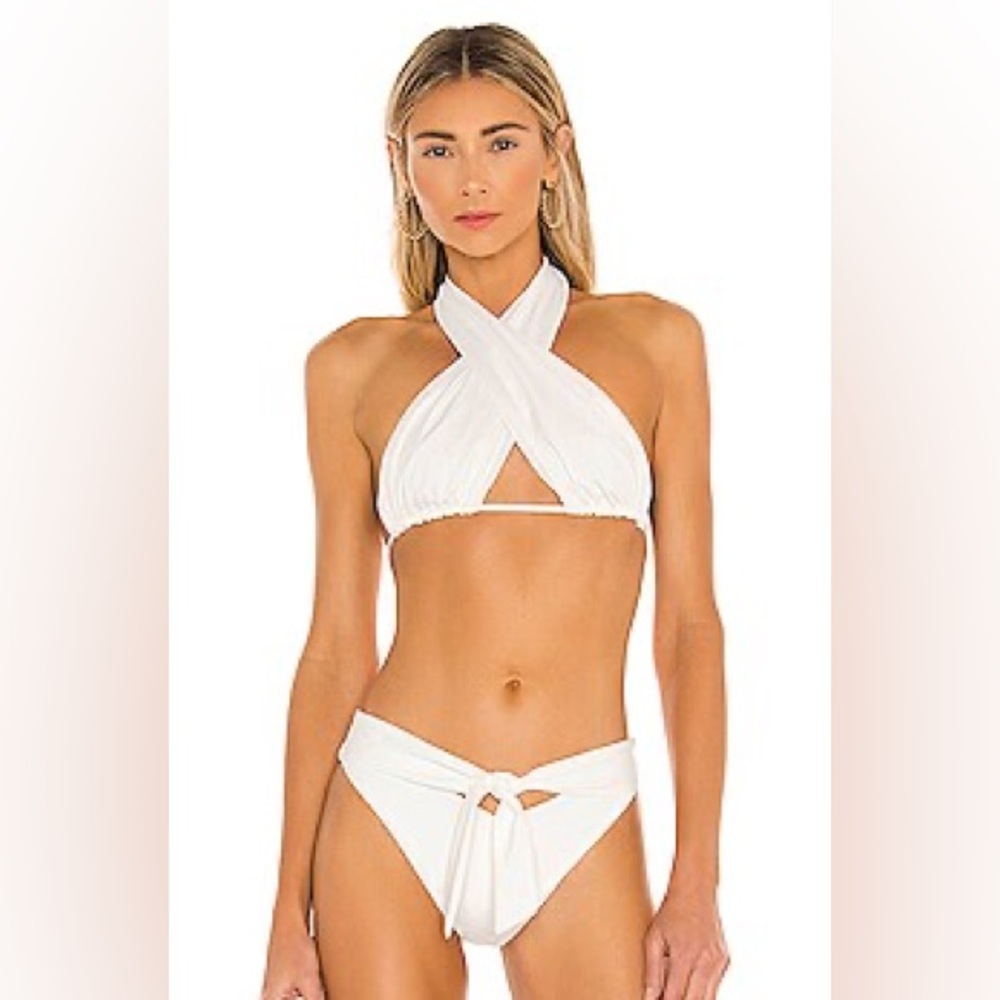 Frankie’s Bikinis Bash Bikini Set Sz Small Top and Bottom